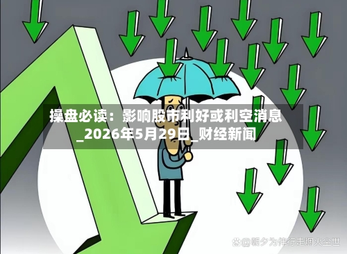 操盘必读：影响股市利好或利空消息_2026年5月29日_财经新闻